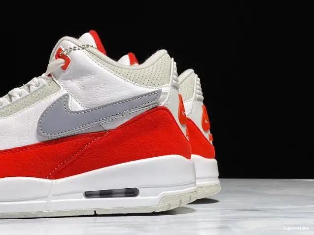 HYPE CJ0939-100 University Jordan Air 3 Retro White Tinker Red 0626